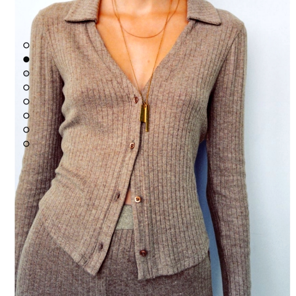 Zara 2 pc Soft Ribbed Set